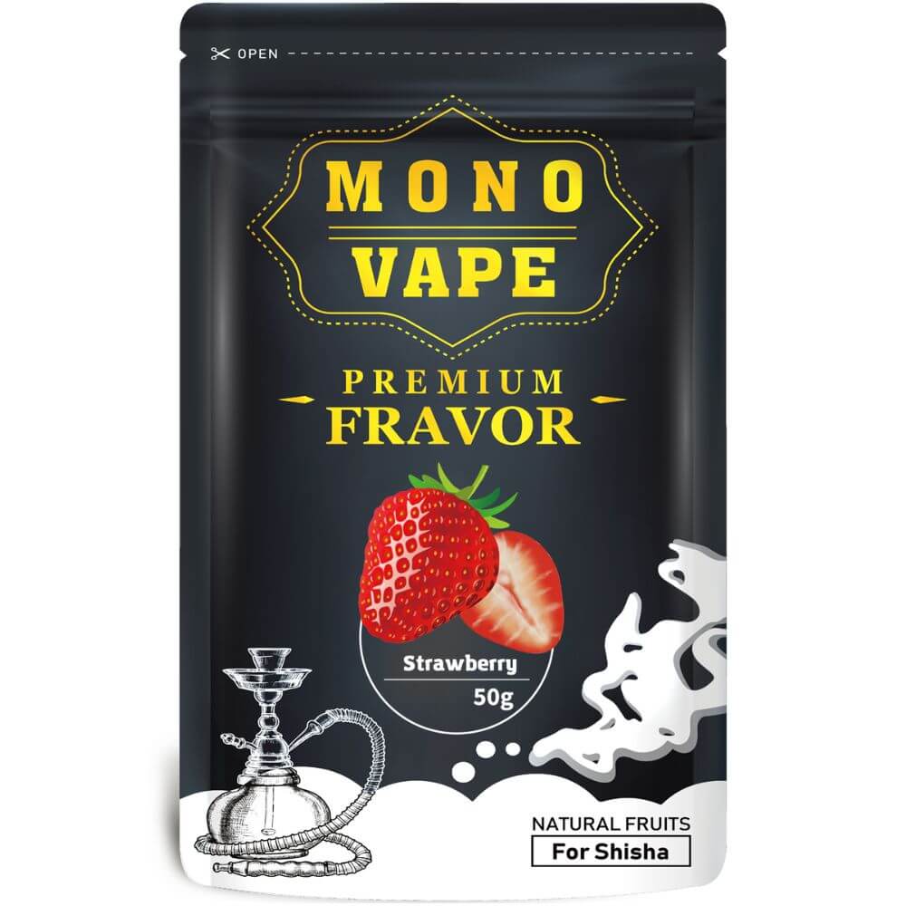 MONOVAPE(モノベイプ) シーシャ フレーバー ノンニコチン シーシャフレーバー 50g (ストロベリー) -  MONOVAPE（モノベイプ）公式サイト